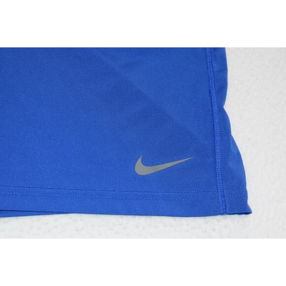 Nike Gym Shorts Mens Size Small Blue With Pockets Wicking Performance Dri-Fit - Picture 2 of 5